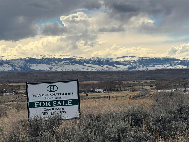 5.49 Acres Well Wind River Views : Riverton : Fremont County : Wyoming