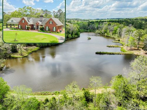 83 Acres With Stunning Lake And Hom : Ozark : Dale County : Alabama