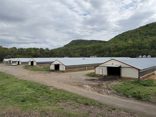 8 House Poultry Broiler Farm : Ranger : Gordon County : Georgia