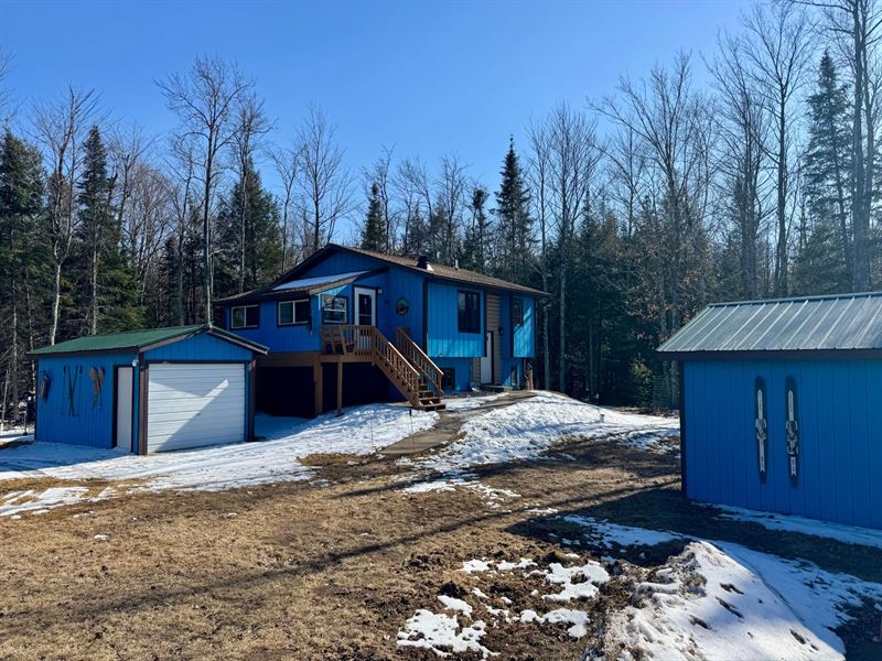 Diamond Lake Home : Minocqua : Oneida County : Wisconsin