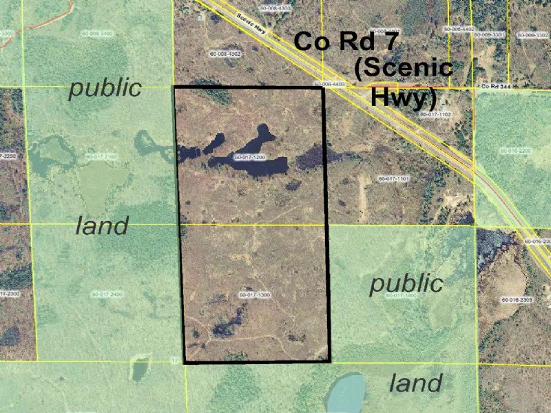 Itasca, Unorganized, 0602517, W2ne : Bigfork : Itasca County : Minnesota