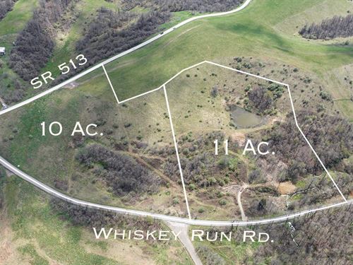 Whiskey Run Rd, 10 Acres, Noble : Quaker City : Noble County : Ohio