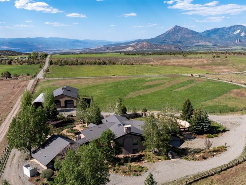 Colorado Luxury Home with Acreage : Crawford : Delta County : Colorado