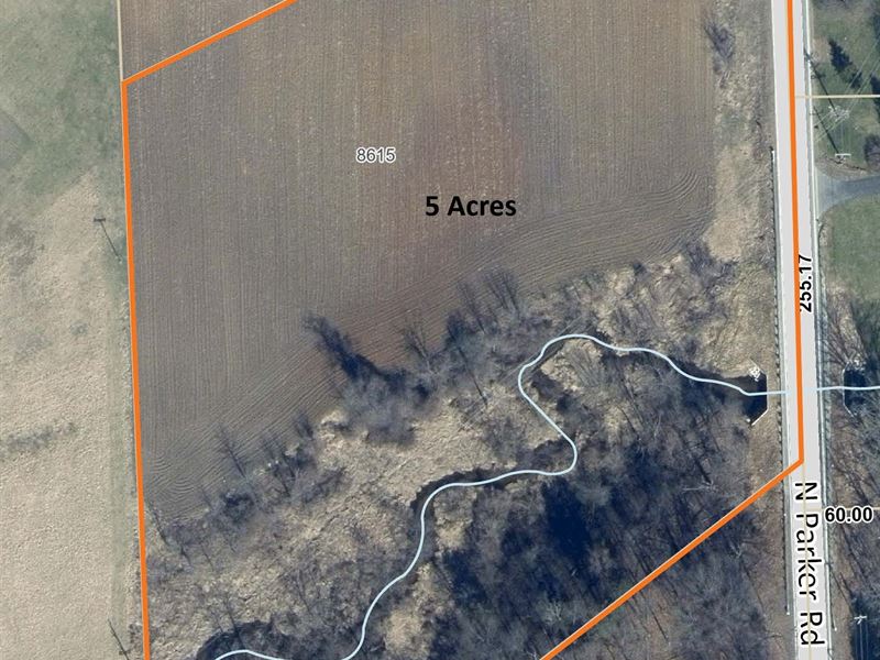5 Acre Residential Land, Dexter : Dexter : Washtenaw County : Michigan