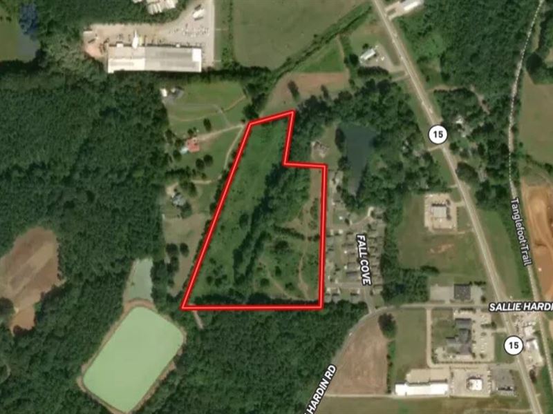 Tallant Lane 16.6 Acres : Pontotoc : Pontotoc County : Mississippi