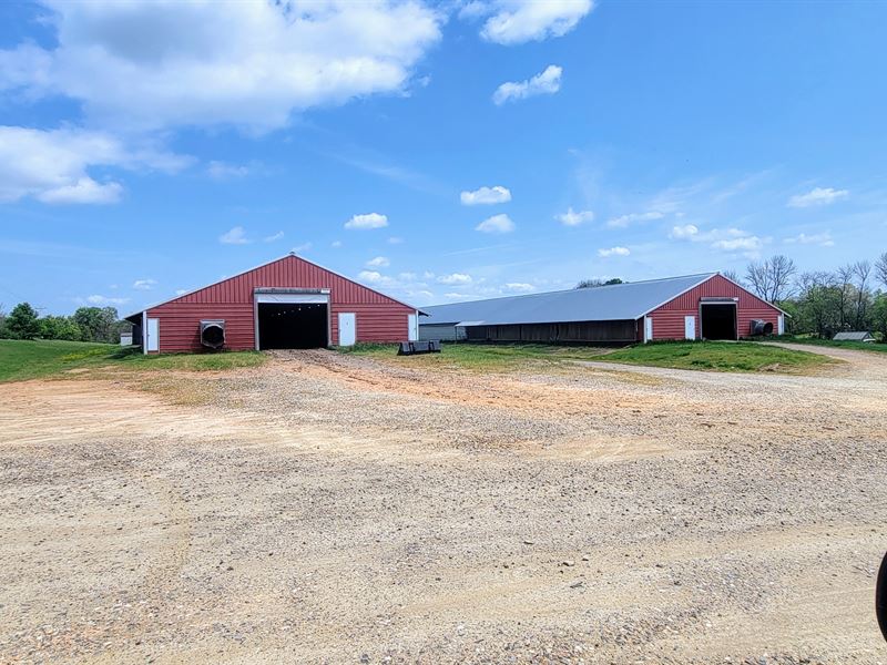 Poultry Farm for 2 Families : Mena : Polk County : Arkansas