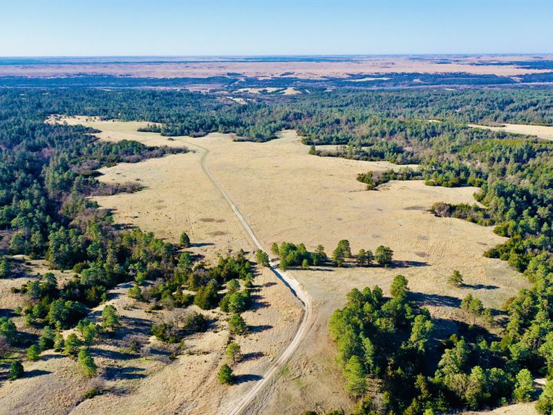 Dry Creek Retreat and Cabin : Springview : Keya Paha County : Nebraska