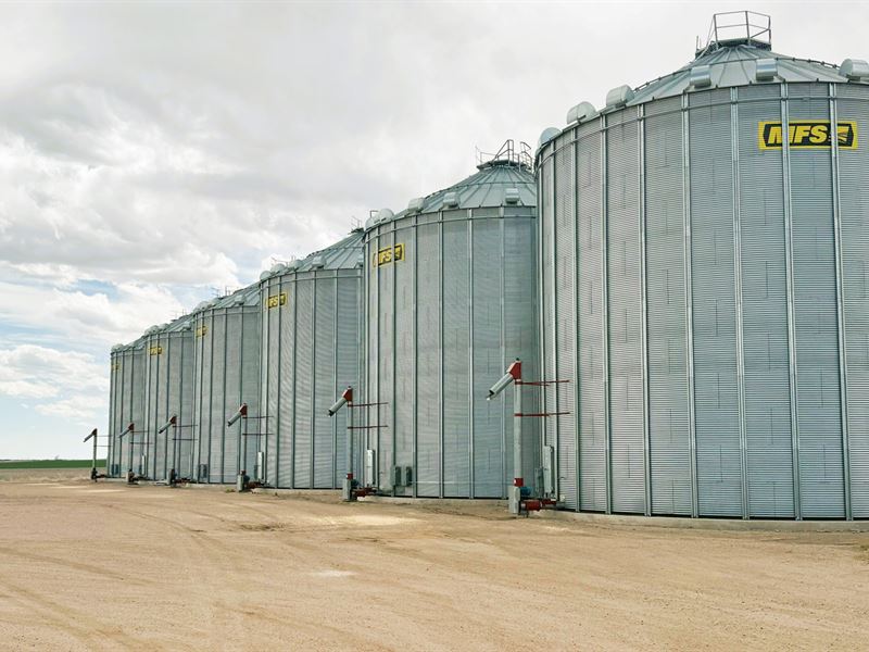 North Yuma, Hwy 59, Grain Facility : Yuma : Yuma County : Colorado