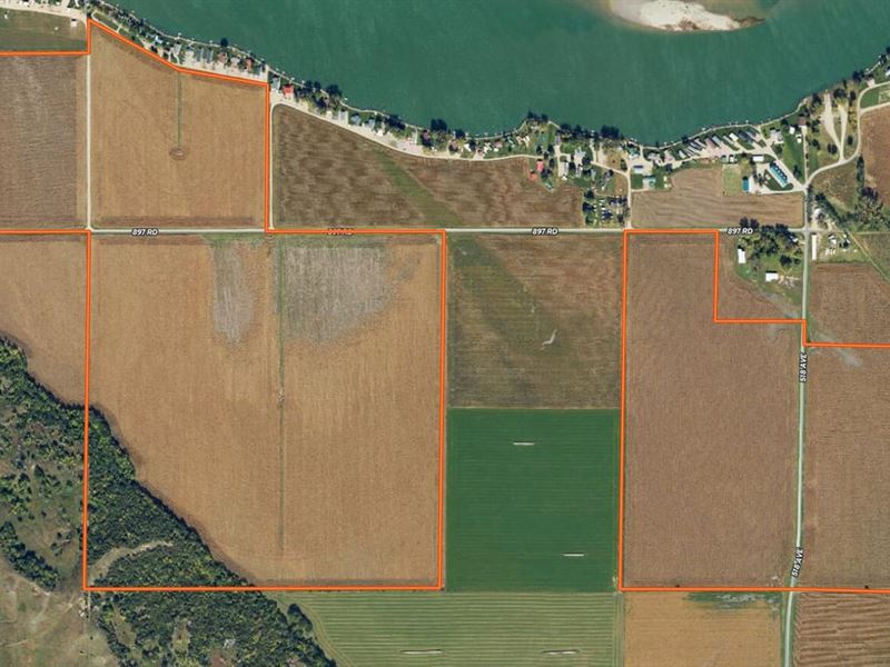 360.85 Acres Farmland, Knox Cou : Niobrara : Knox County : Nebraska