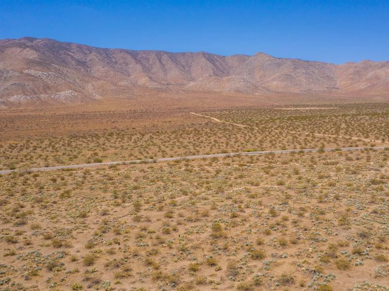 High Desert Pristine Land with Spec : Julian : San Diego County : California