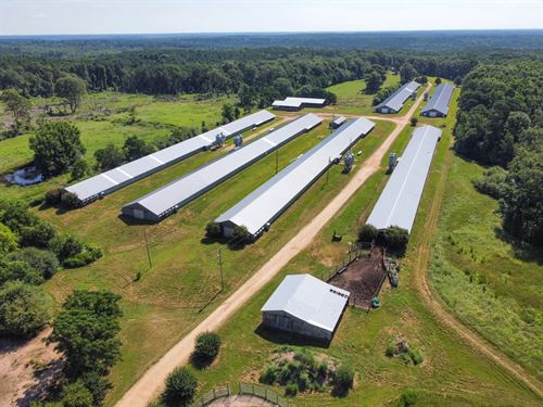 Poultry Farm For Sale In Dubach, LA : Dubach : Lincoln Parish : Louisiana