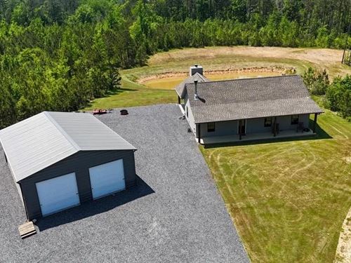 80 Acres With a Brand New Lodge : Gloster : Amite County : Mississippi