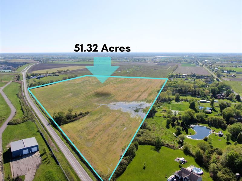 51.32 Acres in Newport, MI : Monroe : Monroe County : Michigan