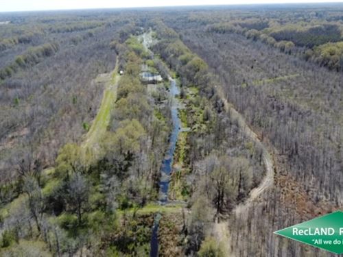 282 Ac, Year Around Recreational : Delhi : Richland Parish : Louisiana