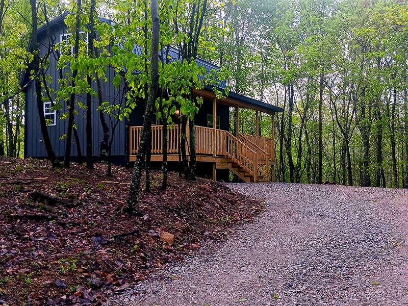 Solar Cabin with a Cave : Jackson : Jackson County : Ohio