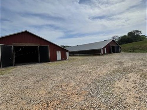Six House Broiler Farm : Bowman : Madison County : Georgia
