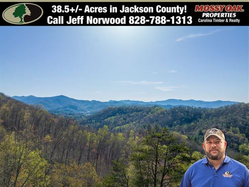 38 Acres of Unrestricted Mountai : Cullowhee : Jackson County : North Carolina