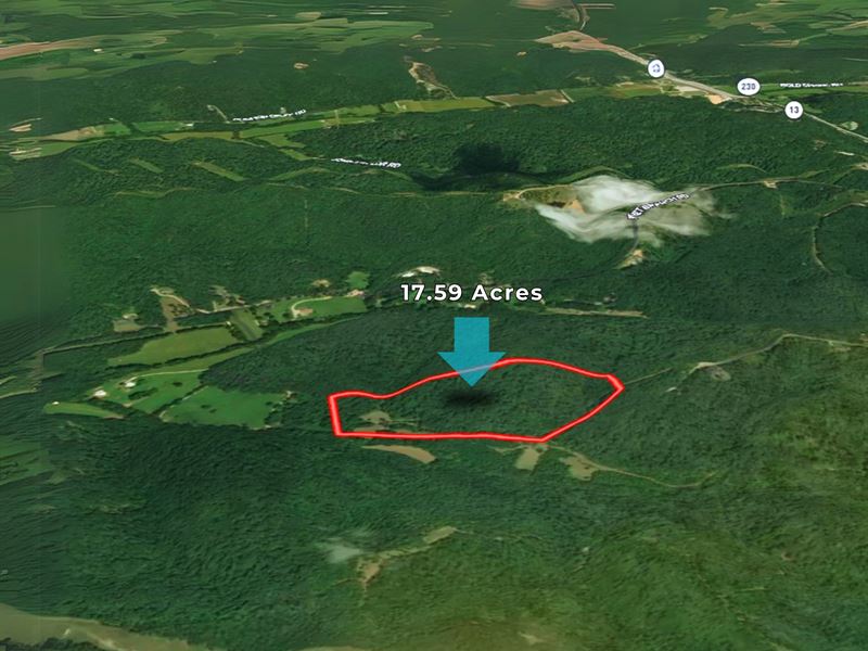 17.59Ac Waverly, Tn, Unrestricted : Waverly : Humphreys County : Tennessee