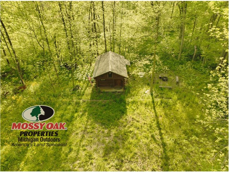 44 Acres, Welcome to The Sanctua : Vandalia : Cass County : Michigan