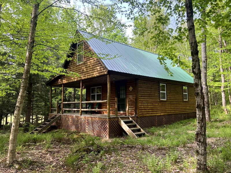 Balsam Creek Camp : Croghan : Lewis County : New York
