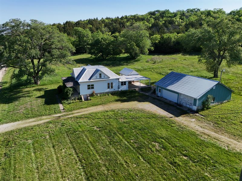 Pleasant Grove Homestead : Baldwin City : Douglas County : Kansas