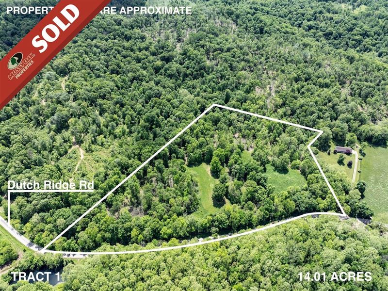 Dutch Ridge Rd, 14 Acres, Perry : New Straitsville : Perry County : Ohio