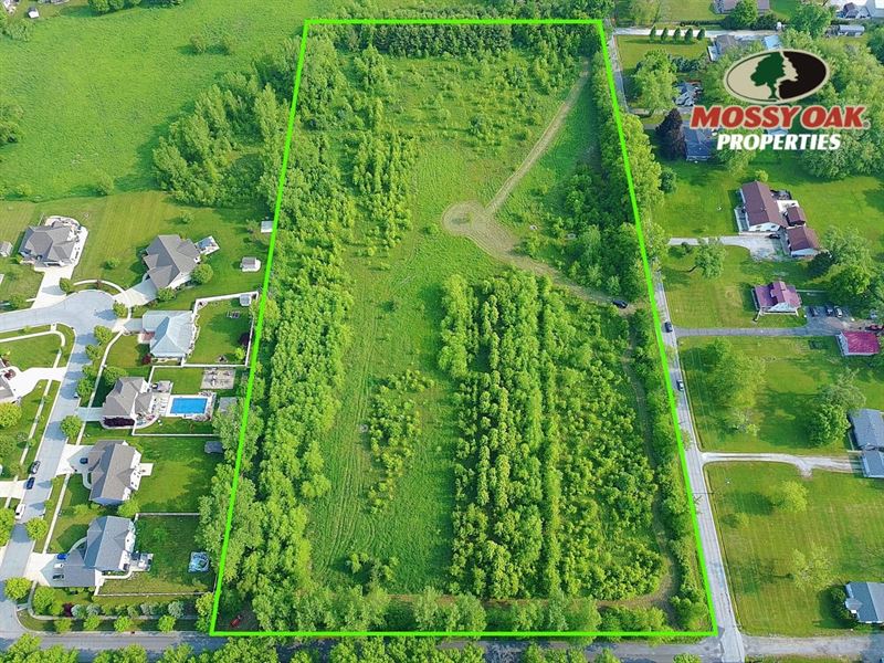 12 Acres R1 Homesite s Porte : Valparaiso : Porter County : Indiana