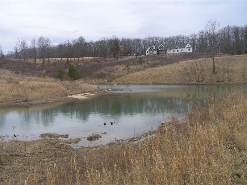 House, 40 Acres, Pond, Views : Graysville : Sequatchie County : Tennessee