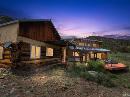Mountain Retreat on 70 Acres : Salida : Chaffee County : Colorado
