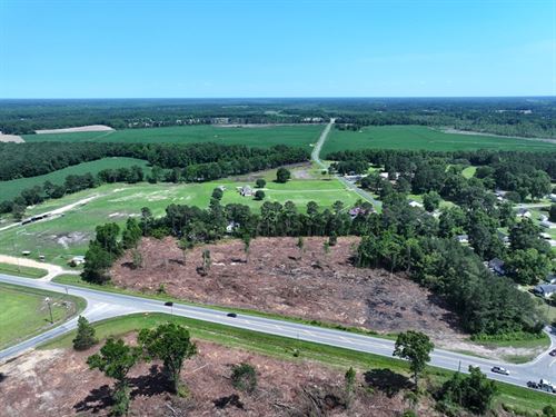 Large Wooded Residential Lot : Red Springs : Robeson County : North Carolina