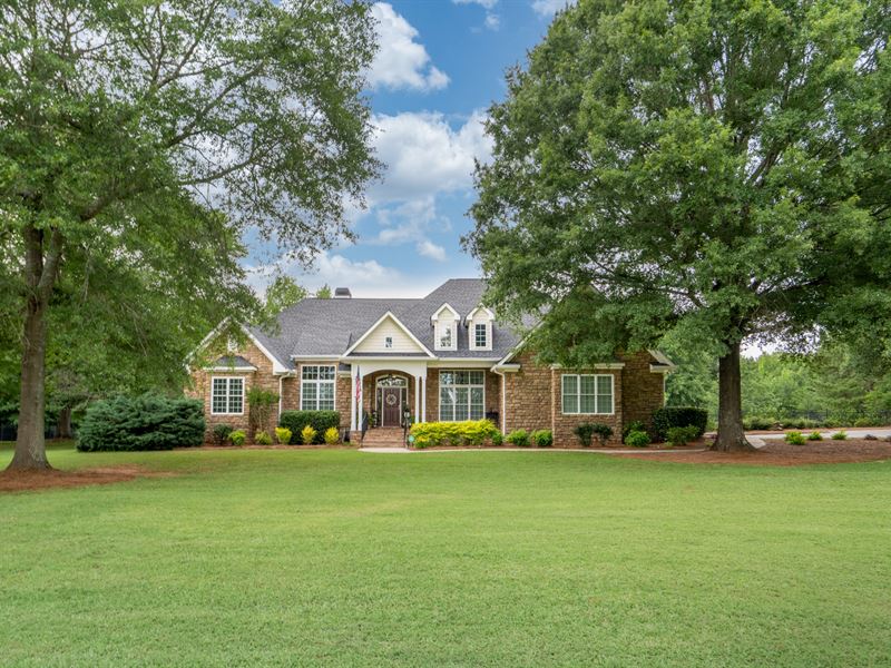 Beautiful Home on 15 Acres : Madison : Greene County : Georgia