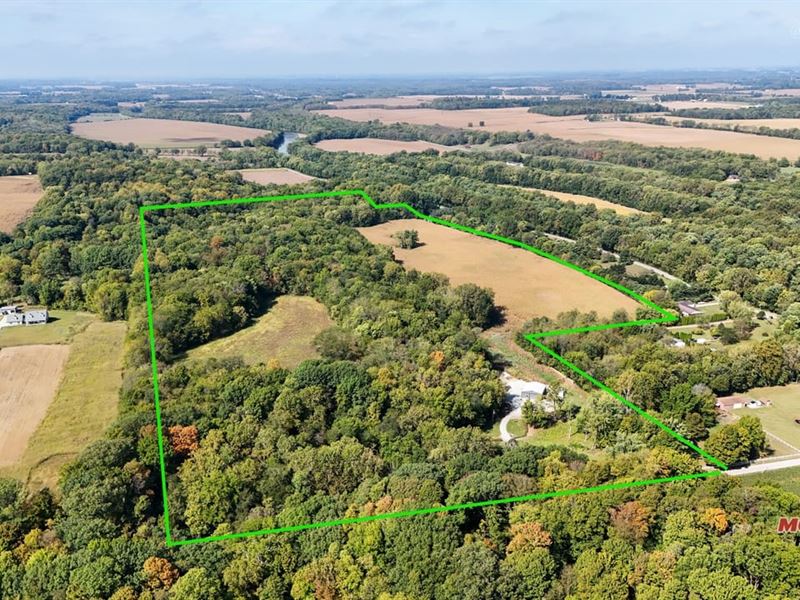 70 Acres Land & Pole Barn : Peru : Cass County : Indiana