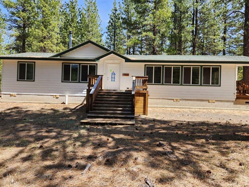 Home on 10 Acres : Chiloquin : Klamath County : Oregon