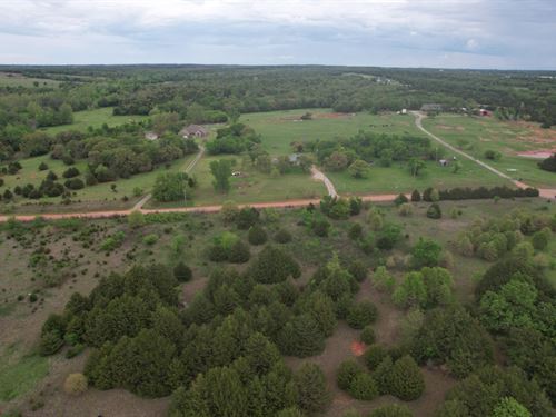 Pastures and County Road Access : Stillwater : Payne County : Oklahoma