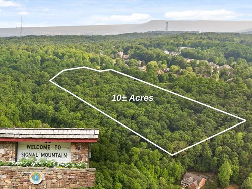 10.04 Acres on Signal Mountain : Signal Mountain : Hamilton County : Tennessee