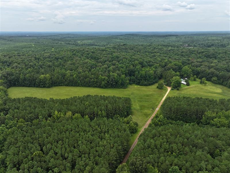 157 Acres with A Home in Calhoun Co : Banner : Calhoun County : Mississippi
