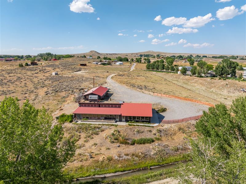 Ranch Road Overlook : Riverton : Fremont County : Wyoming