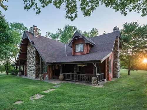 Ka-Nega Cabin : Burrton : Harvey County : Kansas