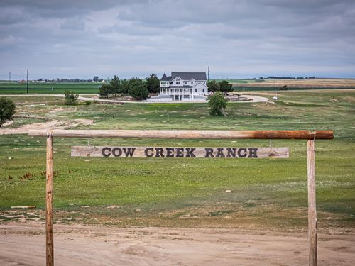 Cow Creek Ranch : Iliff : Logan County : Colorado