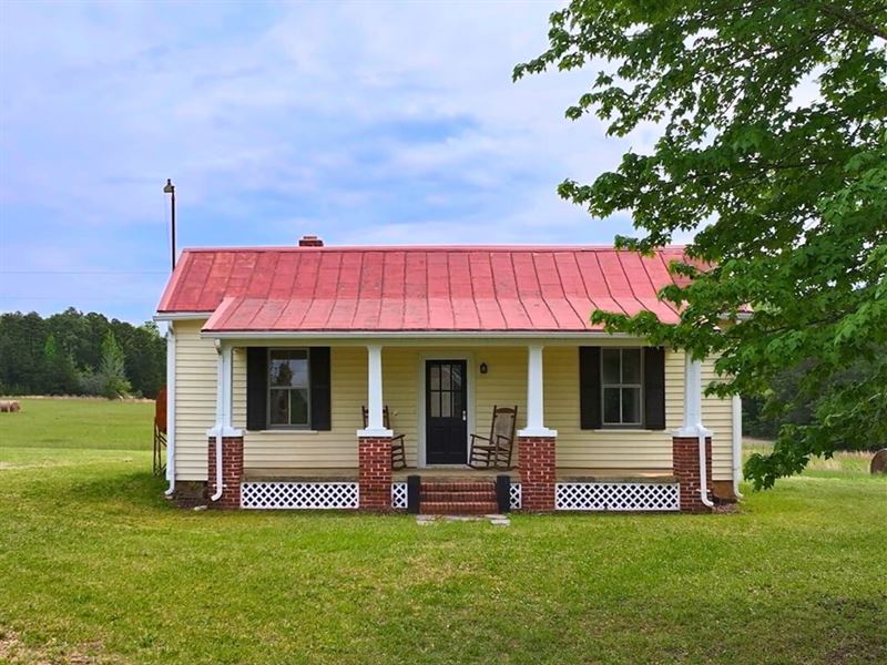Pondside Pastures 60 Acre Farm : Virgilina : Halifax County : Virginia