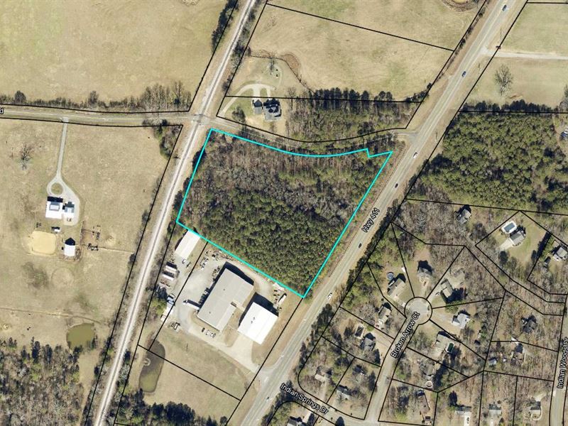 6.13 Acres Zoned C1 Bartow Co GA : Rydal : Bartow County : Georgia