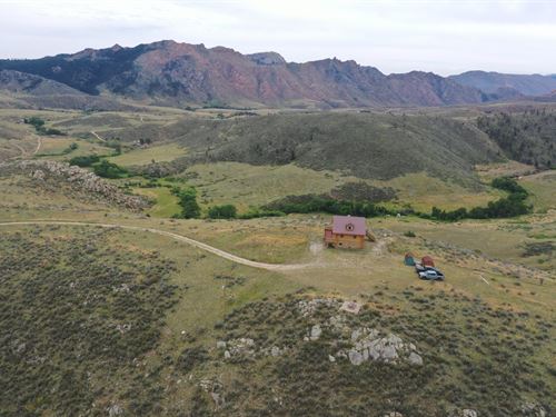Hewlett Gulch Cabin : Livermore : Larimer County : Colorado
