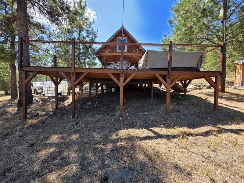 Whispering Pines Retreat : Tonasket : Okanogan County : Washington