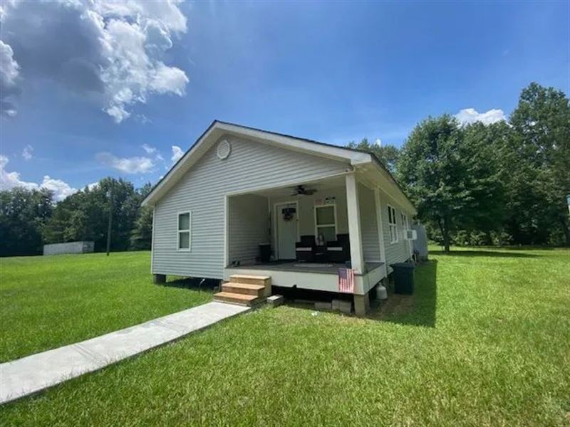 Home & 78.95 Acres / Hazlehurst : Hazlehurst : Copiah County : Mississippi