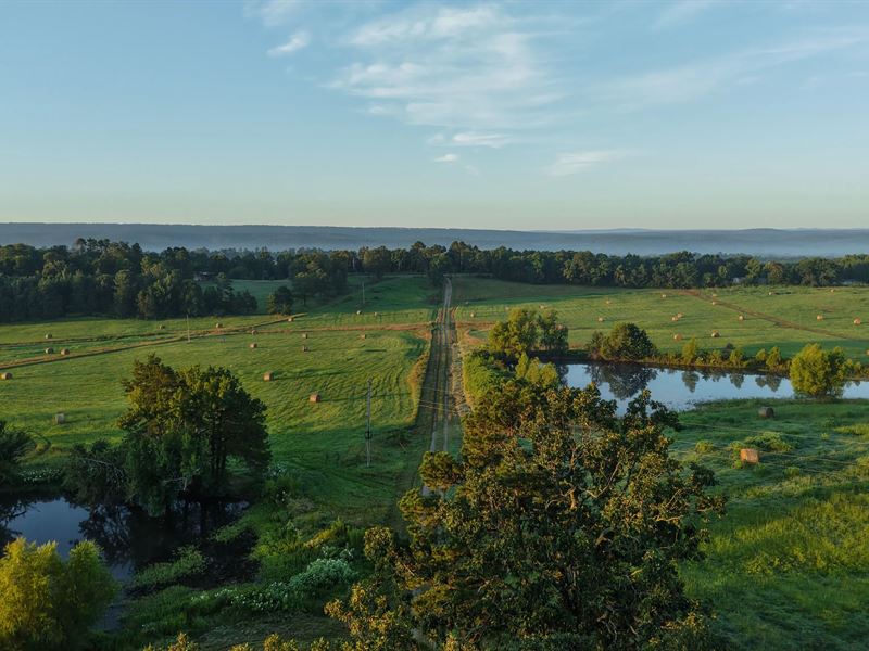 196.72 Acres with A Home in Scott : Waldron : Scott County : Arkansas