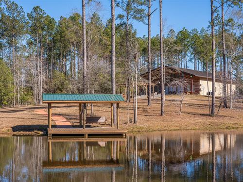 Leaf River Lodge And Hunting Tract : McLain : Greene County : Mississippi