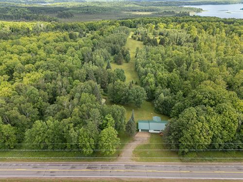 30 & Home Near National Forest : Phelps : Vilas County : Wisconsin