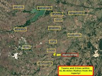 91.76 Acres Coupland, TX Lot : Coupland : Williamson County : Texas