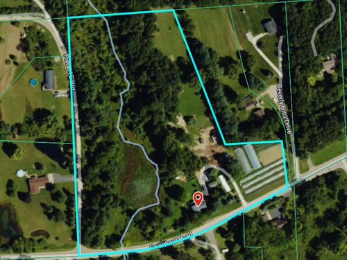 11 Acre Farm for Sale in Pinckney : Pinckney : Livingston County : Michigan