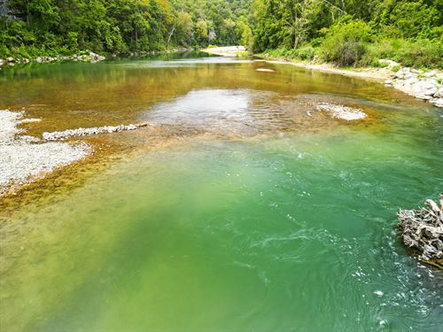 Bryant Creek Frontage Custom House : Brixey : Ozark County : Missouri